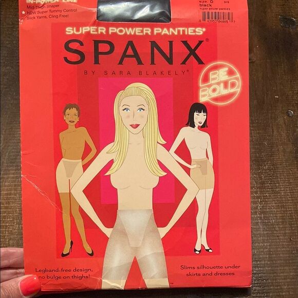 SPANX Super Power Panties in Black - Picture 1 of 4